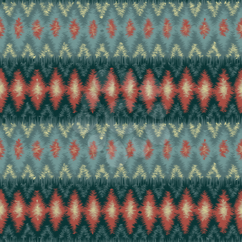 ethnic tribal seamless pattern - vector illustration. eps 8