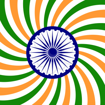 India independence day background - vector illustration. eps 8
