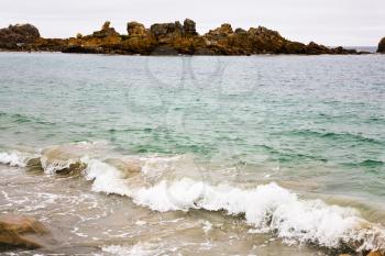 Pink Granite Coast in Brittany, France