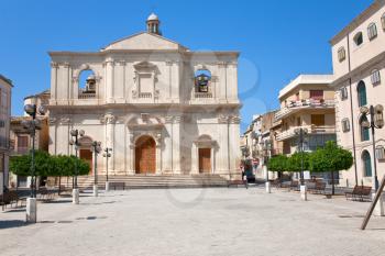 baroque church of the Santissimo Crocifisso in Noto, Sicily
