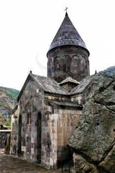 Katoghiken church of medieval geghard monastery in Armenia
