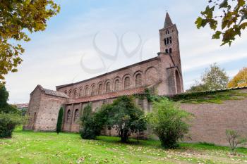 antique basilica San Giovanni Evangelista in Ravenna, Italy