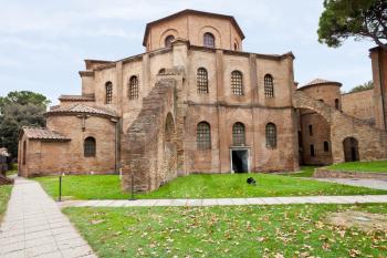 Basilica of San Vitale - antique church in Ravenna, Italy