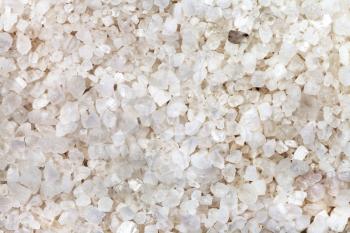 food background - crystals of common Sea salt