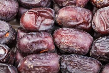food background - many sweet dried dates