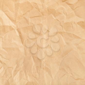 square background from wrapping brown colour paper close up