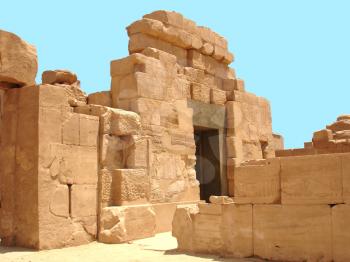 Modern reconstruction of Karnak temple.Luksor.
