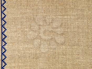 Linen texture pattern as abstract background.