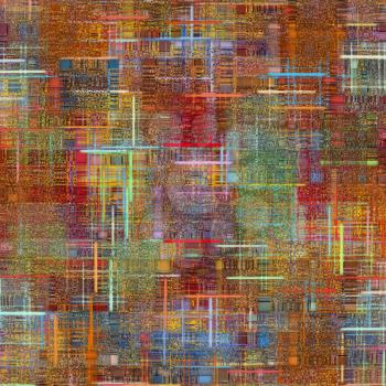 Multicolored checkered abstract background.Digitally generated image.
