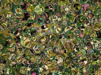 Green and taupe spotted abstract background.Digitally generated image.