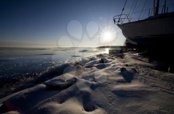 Lake Superior in Winter
