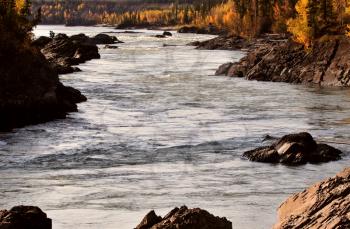 Coal River Northern British Columbia Canada