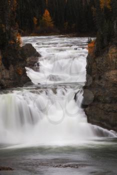 Smith Falls Liard River Northern British Columbia Canada
