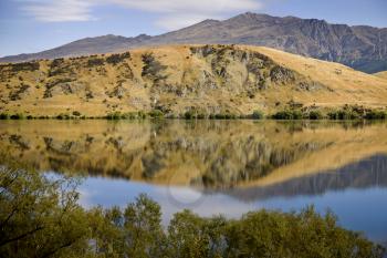Lake Hayes New Zealand South Island Reflection