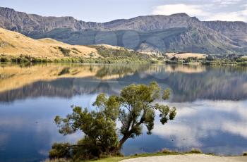 Lake Hayes New Zealand South Island Reflection