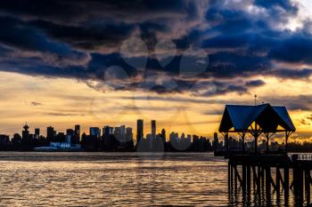 Vancouver Skyline Canada downtown west end City