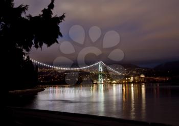 Lions Gate Bridge Vancouver British Columbia Canada