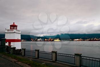 North Vancouver from Stanley Park British Columbia Canada