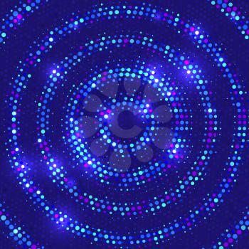 Disco lights. Vector background.