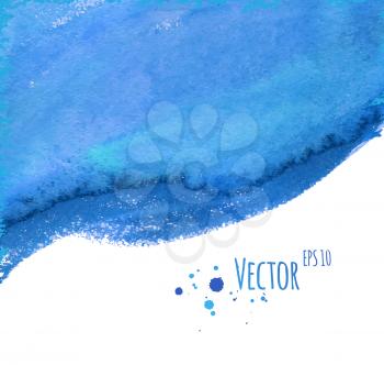 Watercolor background. Vector.