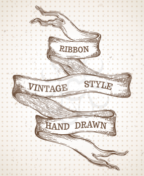 Vector sepia sketch illustration. There is copy space for your text.