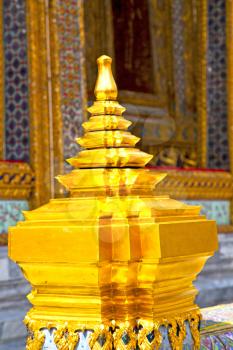 kho samui bangkok in thailand incision of the buddha gold      temple