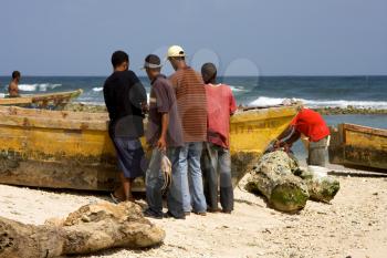  ocean coastline  and work in  republica dominicana