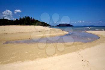 the beach and the lagon of nosy mamoko madagascar