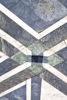 busto arsizio  street lombardy italy  varese abstract   pavement of a curch and marble
