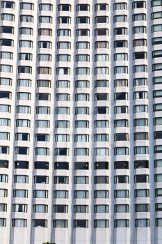 reflex of some gray palace in a window terrace of the centre  bangkok thailand