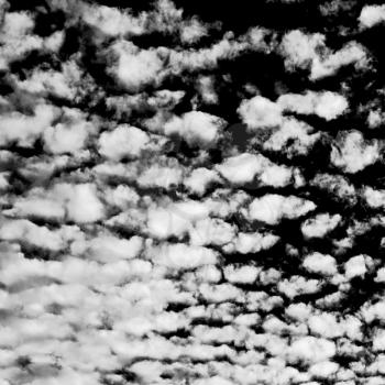 sky and empty space in oman the fluffy cloudy 