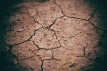 in the desert the dry ground like background texture