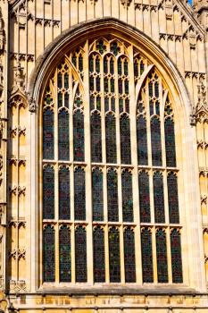 in london old historical  parliament glass    window    structure and sky