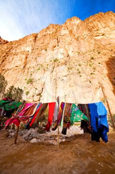  in todra gorge morocco africa and scarf shop