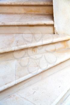 in london  monument  old steps and marble ancien line 