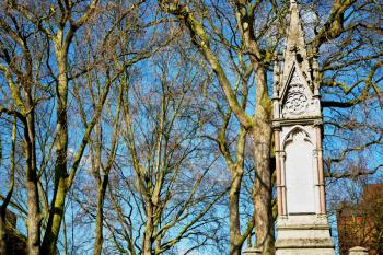 in cemetery england    europe old construction    and  history