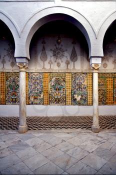door and bow Great Mosque of Kairouan Tunisia  the fourth most sacred place of islam