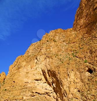 in todra africa morocco the atlas dry mountain