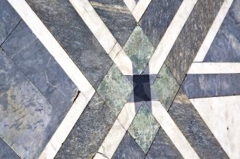 busto arsizio  street lombardy italy  varese abstract   pavement of a curch and marble