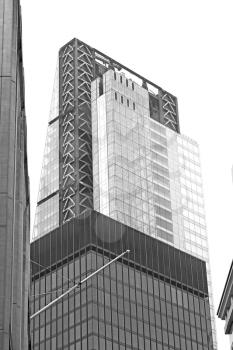 new building in london skyscraper   financial district and window