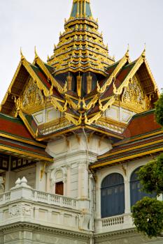  thailand asia   in  bangkok rain  temple abstract cross colors  roof wat  palaces     sky      and  colors religion      mosaic