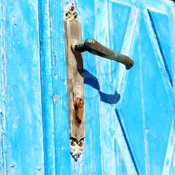 door    in italy old ancian wood and traditional                texture nail