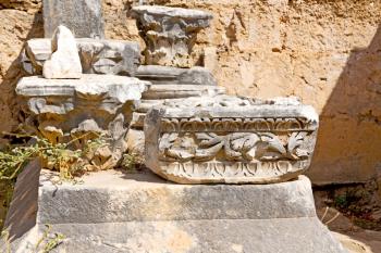 asia  greece and  roman    temple   in  athens the    old column  stone  construction 