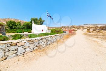   isle of       greece antorini europe  old house and  white color