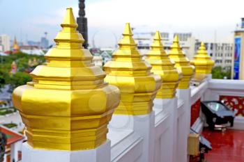 kho    samui bangkok in thailand incision of the buddha gold      temple