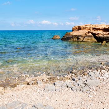  relax near sky in oman coastline sea ocean gulf rock and beach
