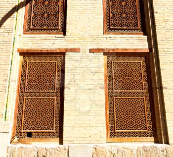 blur in iran the old decorative flower  tiles from antique mosque like background