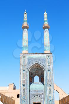 in iran  blur  islamic mausoleum old   architecture mosque  minaret near the  sky