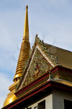  asia  bangkok in   temple  thailand abstract   cross colors roof      and    colors religion mosaic  sunny

