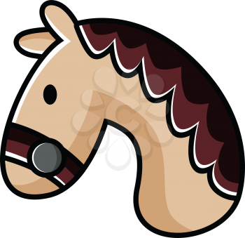 Royalty Free Clipart Image of a Horse